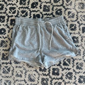 Sweat Shorts; Size Large; Color Gray